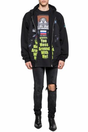T-shirt typu ‘oversize’ z naszywką, zdjęcie 2 T-shirt typu ‘oversize’ z naszywką od Vetements
